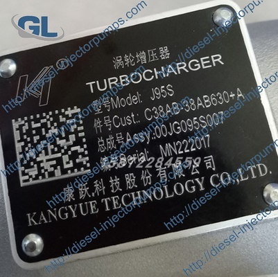 Turbocompresseur J95S 00JG095S007 C38AB-38AB630 de moteur diesel pour le moteur de Shangchai 6121