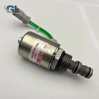 Régulateur de pression du carburant soupape électromagnétique 3E-3748 D11R D10R II R2900 VDC24 pour moteur CAT 824G 825G 826G 960F 966F