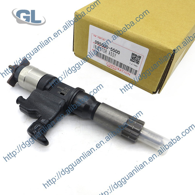 Injecteur de carburant commun véritable 095000-5500 de rail 095000-5501 8973675521 8973675522 pour ISUZU 4HL1, 6HL1