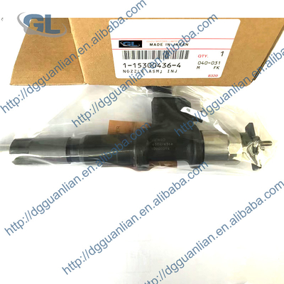Assy diesel 095000-6303 095000-6304 095000-6305 1-15300436-3 1-15300436-4 d'injecteur de carburant commun de rail pour ISUZU 6WG1