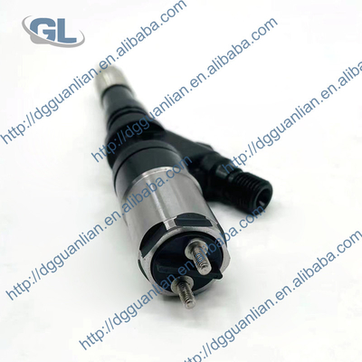 Injecteur commun diesel de rail 095000-0801 095000-0800 6156-11-3100 pour l'excavatrice PC450-7/With de KOMATSU des 470-5 SAA6D125E-3