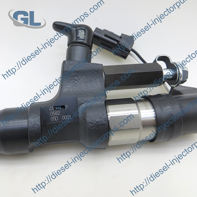 Injecteur commun de rail de gazole 095000-0580 095000-0581 095000-0582 095000-0583 pour HINO S05C 23910-1201 S2391-01201