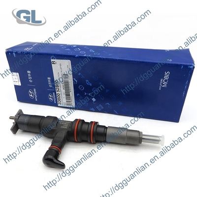 Injecteur de carburant commun diesel véritable de rail 295700-0221 pour le moteur 33800-52800 de HYUNDAI F