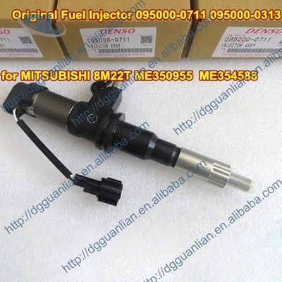 Injecteur de carburant véritable 095000-0710 095000-0711 095000-0310 095000-0313 pour MITSUBISHI 8M22T ME350955 ME354588