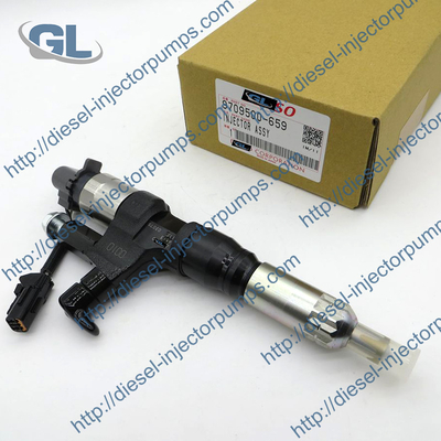 Injecteur commun diesel véritable 095000-6593 de rail 9709500-659 23670-E0010 pour HINO 500 J08E